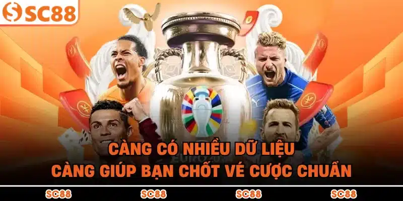 Càng có nhiều dữ liệu càng giúp bạn chốt vé cược chuẩn